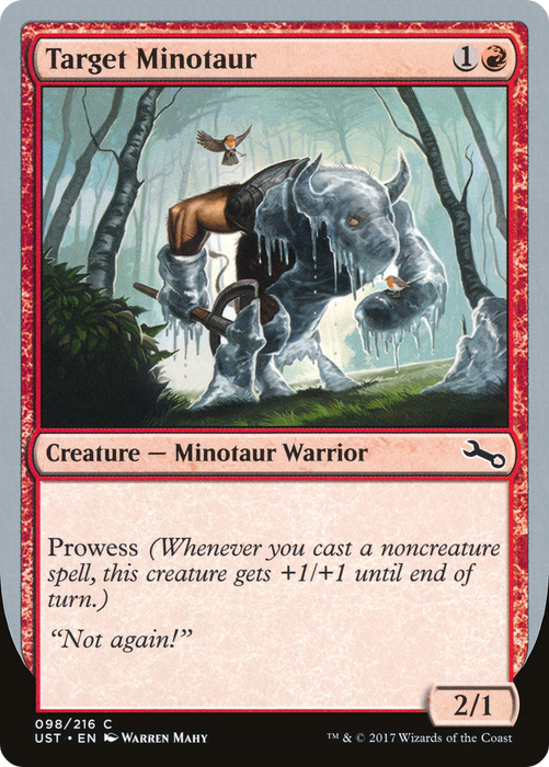 Target Minotaur (UST-98A) - common - Foil