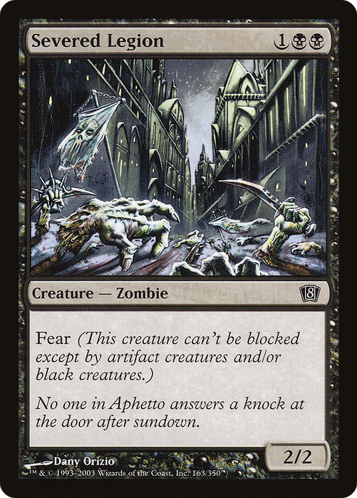 Severed Legion (8ED-163★) - common - Foil