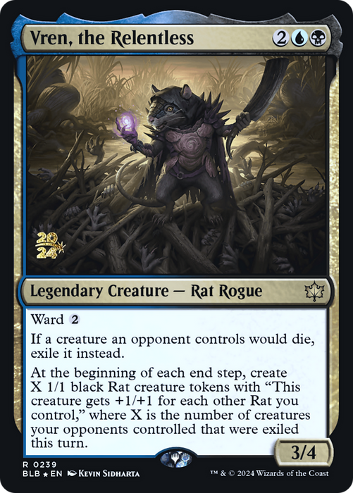 Vren, the Relentless (PRE-239S) - rare - Foil