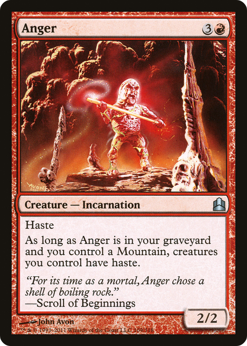 Anger (CMD-109) - uncommon