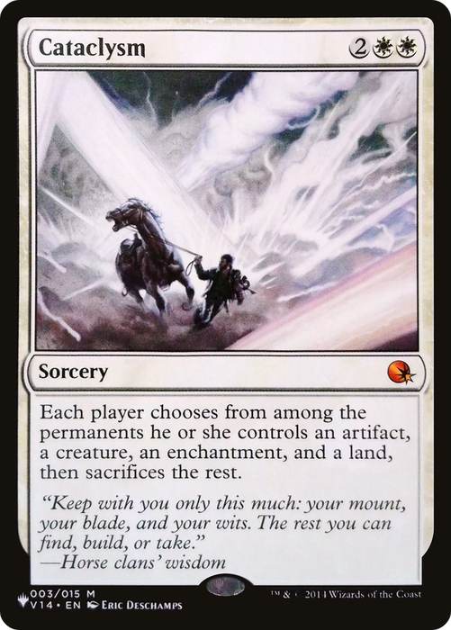 Cataclysm (LIST-V14-3) - mythic