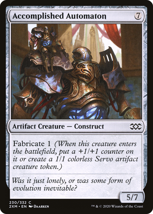 Accomplished Automaton (2XM-230) - common - Foil
