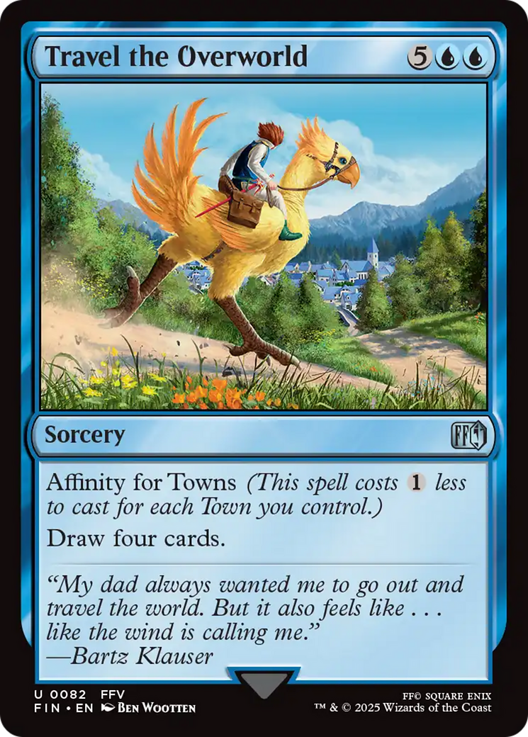 Travel the Overworld (FIN-082) - uncommon