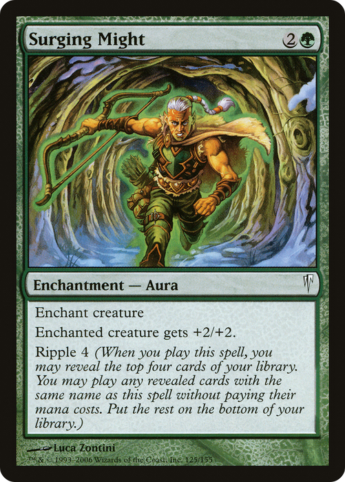 Surging Might (CSP-125) - common - Foil