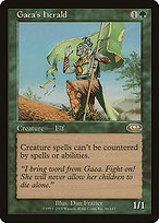 Gaea's Herald (PLS-080) - rare - Foil