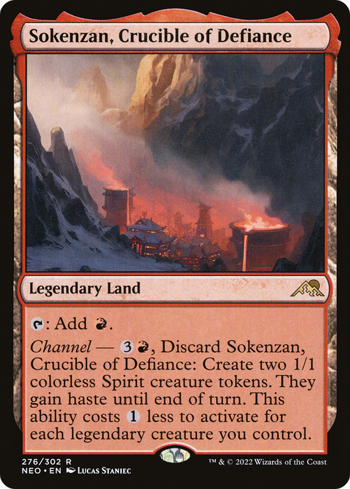 Sokenzan, Crucible of Defiance (NEO-276) - rare - Foil