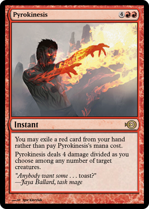 Pyrokinesis (PRM-43640) - rare - Foil