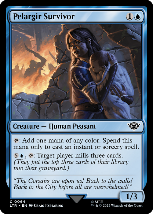 Pelargir Survivor (LTR-064) - common - Foil