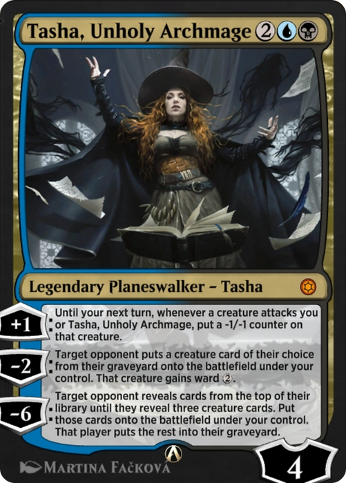 Tasha, Unholy Archmage (HBG-075) - mythic