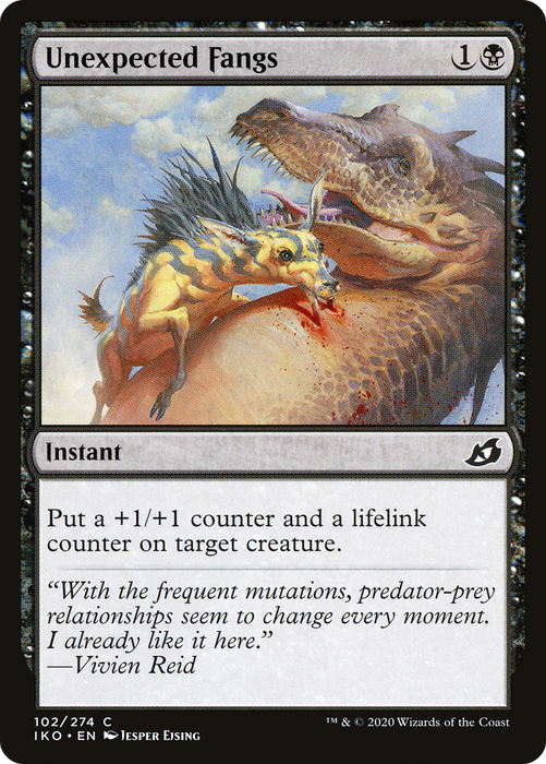 Unexpected Fangs (IKO-102) - common