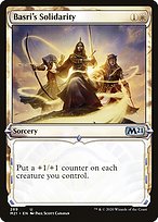 Basri's Solidarity (M21-289) - uncommon: (Showcase) - Foil
