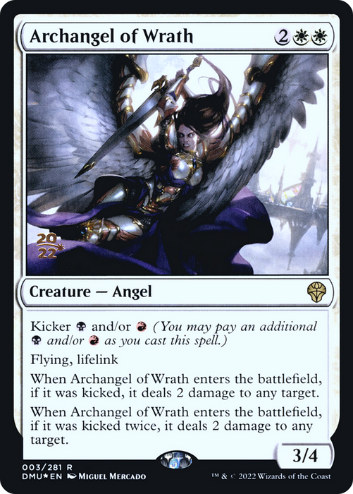 Archangel of Wrath (PRE-03S) - rare - Foil