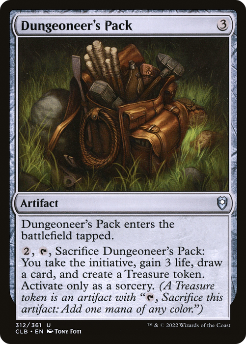 Dungeoneer's Pack (CLB-312) - uncommon