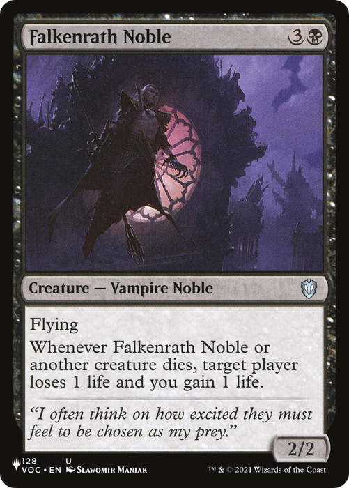 Falkenrath Noble (LIST-VOC-128) - uncommon