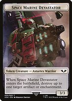 Space Marine Devastator (T40K-005) - common