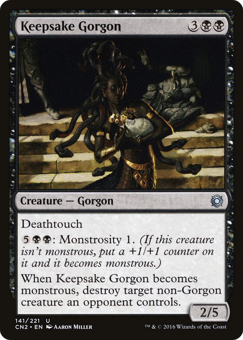 Keepsake Gorgon (CN2-141) - uncommon - Foil