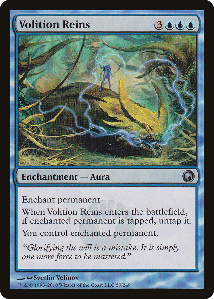 Volition Reins (SOM-053) - uncommon - Foil