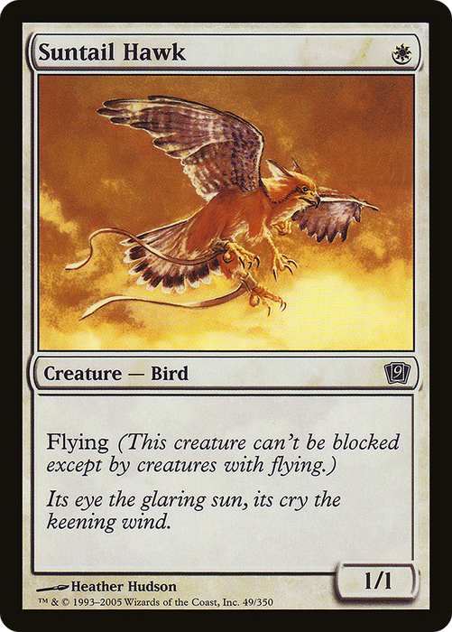 Suntail Hawk (9ED-49★) - common - Foil