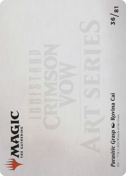 Parasitic Grasp // Parasitic Grasp (AVOW-036) - common (Borderless) - Foil