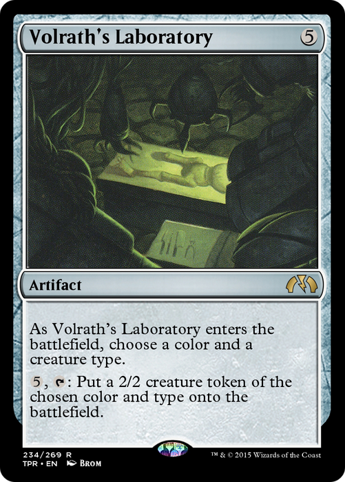 Volrath's Laboratory (TPR-234) - rare - Foil