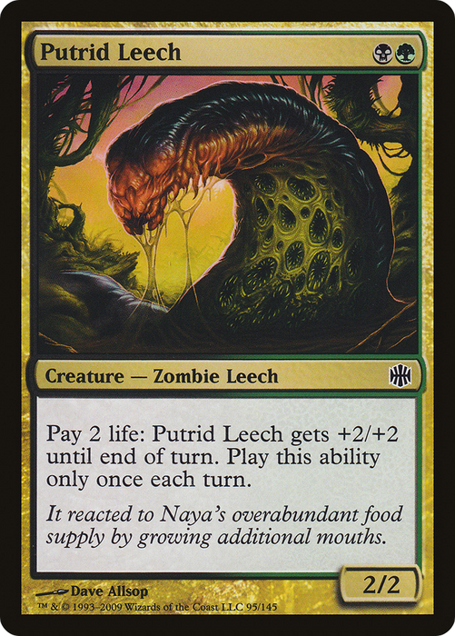 Putrid Leech (ARB-095) - common - Foil