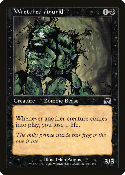 Wretched Anurid (ONS-183) - common - Foil