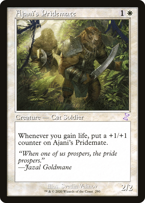 Ajani's Pridemate (TSR-290) - special - Foil