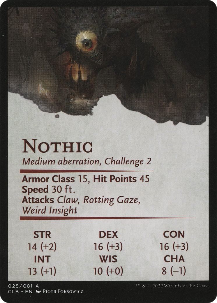 Nothic // Nothic (ACLB-025) - common (Borderless)