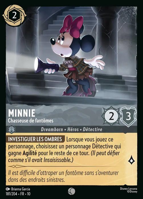 Minnie - Chasseuse de fantômes (181/204) - LDLP - Commune - Cold Foil
