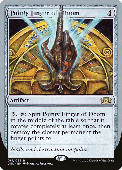 Pointy Finger of Doom (UND-081) - rare