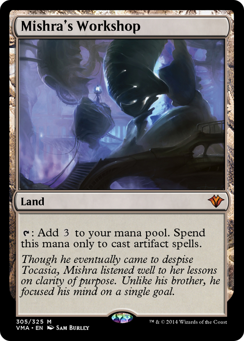 Mishra's Workshop (VMA-305) - mythic - Foil