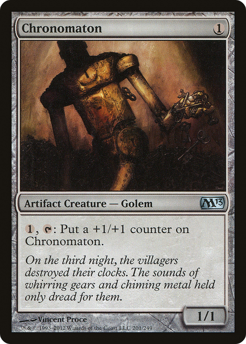 Chronomaton (M13-201) - uncommon - Foil