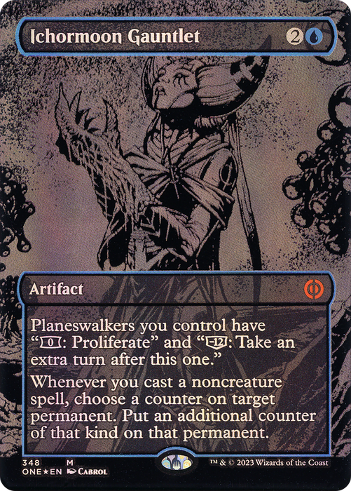 Ichormoon Gauntlet (ONE-348) - mythic (Borderless) - Foil