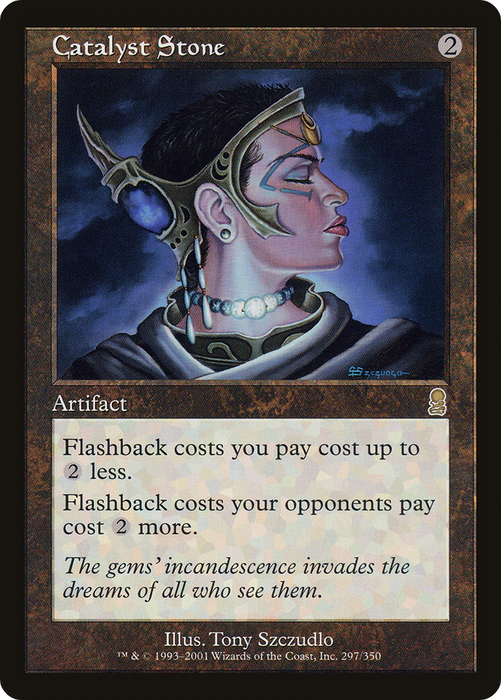 Catalyst Stone (ODY-297) - rare: (tombstone) - Foil