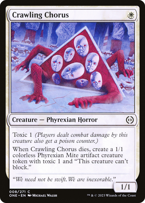 Crawling Chorus (ONE-008) - common - Foil