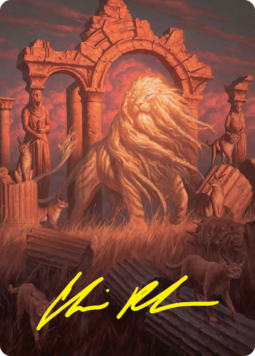 Arahbo, the First Fang // Arahbo, the First Fang (AFDN-026) - common (Borderless) - Foil