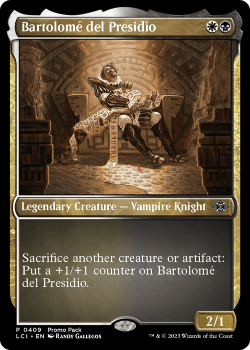Bartolomé del Presidio (PPLCI-409) - uncommon - Foil