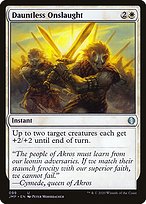 Dauntless Onslaught (JMP-099) - uncommon