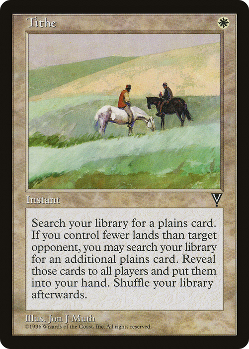 Tithe (VIS-023) - rare