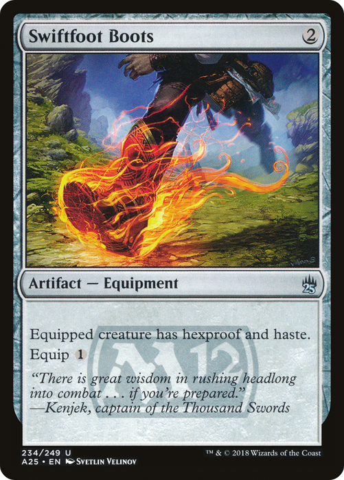 Swiftfoot Boots (A25-234) - uncommon - Foil