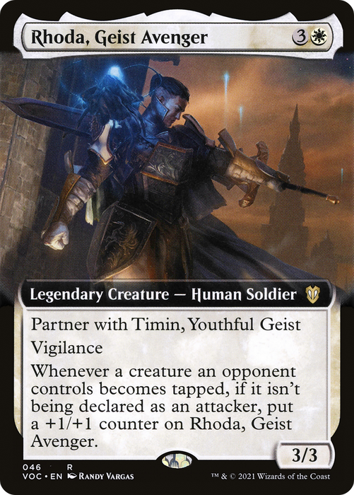 Rhoda, Geist Avenger (VOC-046) - rare: (Extended Art)