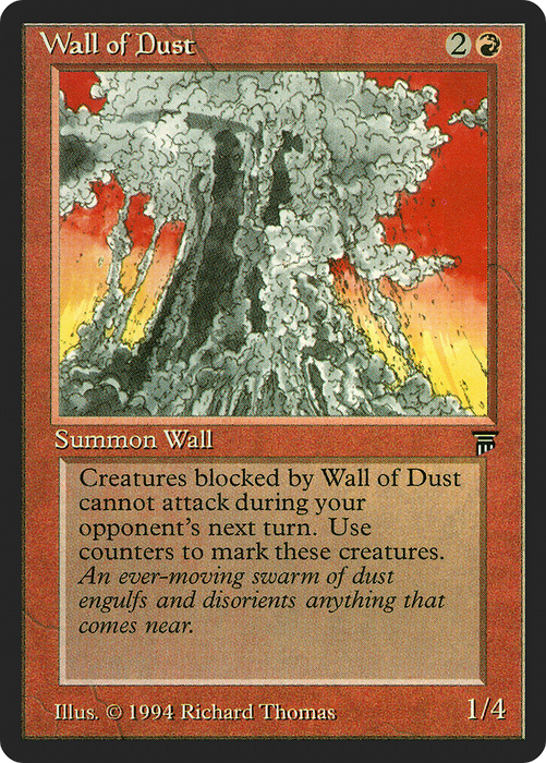 Wall of Dust (LEG-168) - uncommon