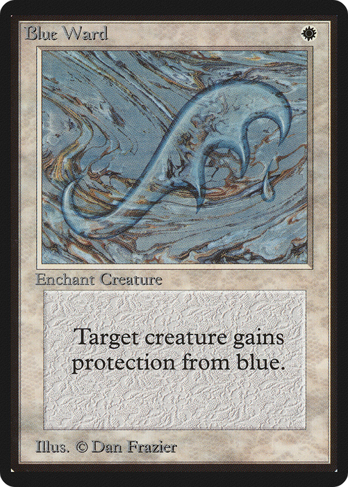 Blue Ward (LEB-008) - uncommon