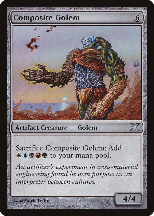 Composite Golem (10E-318) - uncommon - Foil