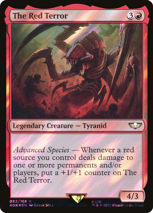 The Red Terror (40K-83★) - rare - Foil