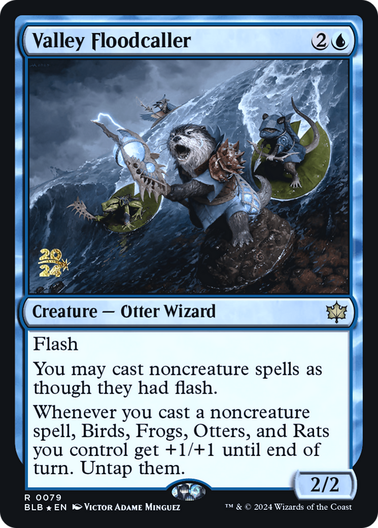 Valley Floodcaller (PRE-79S) - rare - Foil