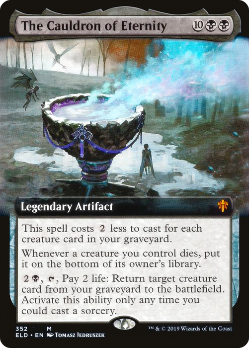 The Cauldron of Eternity (ELD-352) - mythic: (Extended Art)