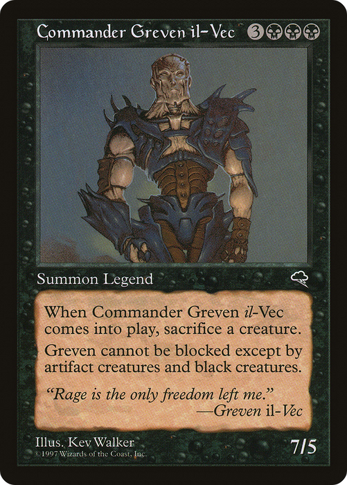Commander Greven il-Vec (TMP-115) - rare