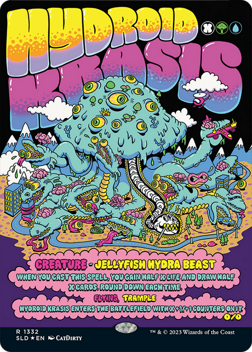 Hydroid Krasis (SLD-1332) - rare (Borderless) - Foil