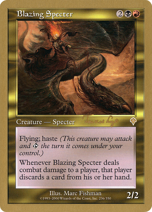 Blazing Specter (WCD-TVDL236) - rare